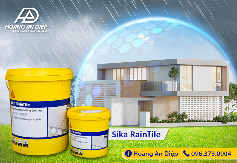 SIKA RAINTITE – GIẢI PHÁP CHỐNG THẤM HIỆU QUẢ CHO NGÔI NHÀ CỦA BẠN