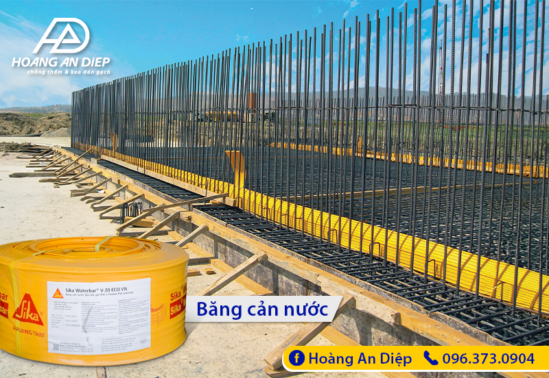SẢN PHẨM THI CÔNG CHỐNG THẤM MẠCH NGỪNG KHI ĐỔ BÊ TÔNG