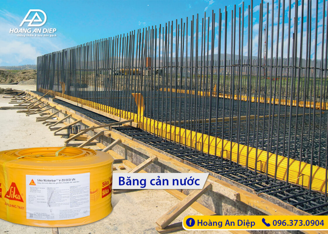 SẢN PHẨM THI CÔNG CHỐNG THẤM MẠCH NGỪNG KHI ĐỔ BÊ TÔNG
