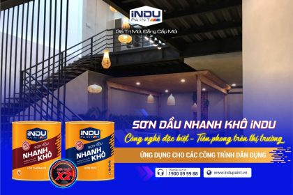 SƠN DẦU NHANH KHÔ  – ỨNG DỤNG CHO CÁC CÔNG TRÌNH DÂN DỤNG